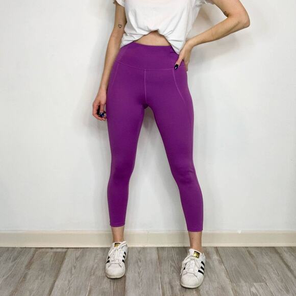 GIRLFRIEND COLLECTIVE Compressive High Rise 7/8 Leggings Wildflower 2655